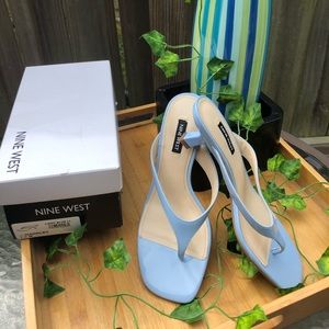Nine West Manold Heeled Thong Sandals